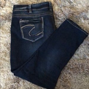 Plus Size Silver Jeans